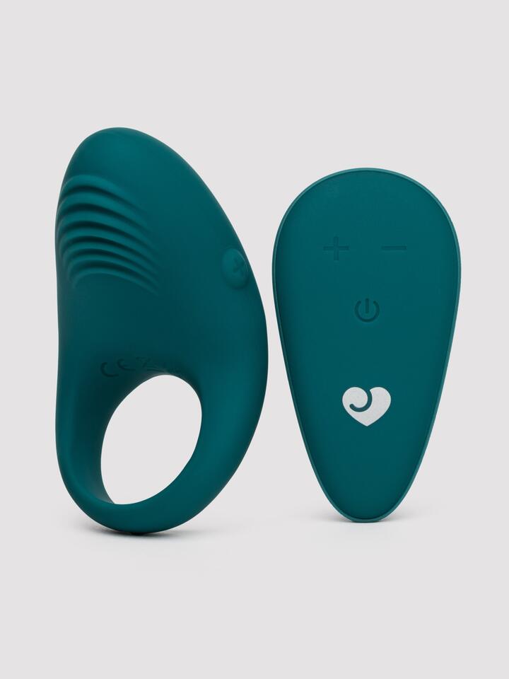 Lovehoney Champion Lover Remote Control Rechargeable Cock Ring - Green