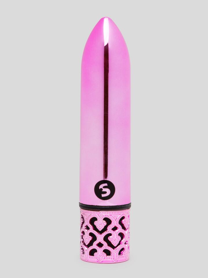 Royal Gems Glamour Rechargeable Bullet Vibrator - Pink