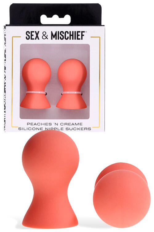 Sex & Mischief Peaches N Creame Silicone Nipple Suckers
