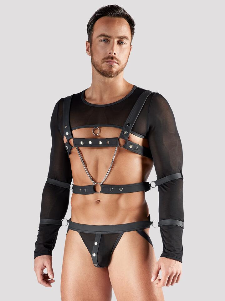 Svenjoyment Black 3 Piece Restraint Set - XL - Black
