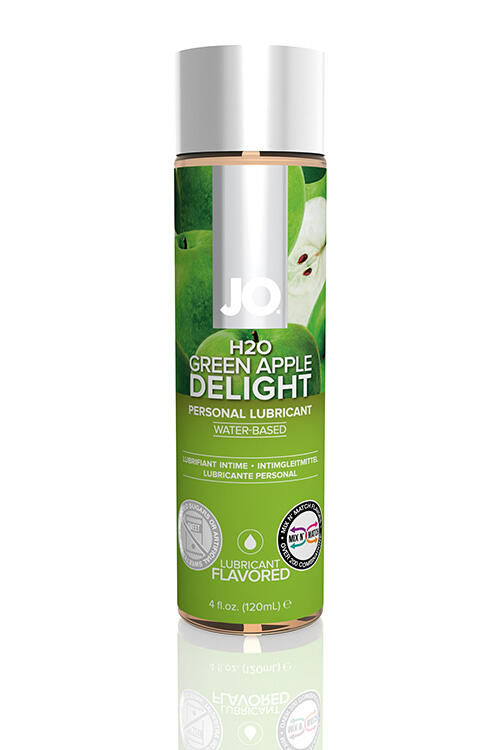 JO Green Apple Delight Water Based Flavoured Lubricant | 120ml/4oz