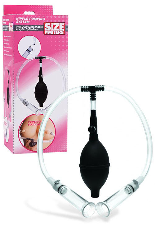 Size Matters Detachable Cylinder Nipple Pump