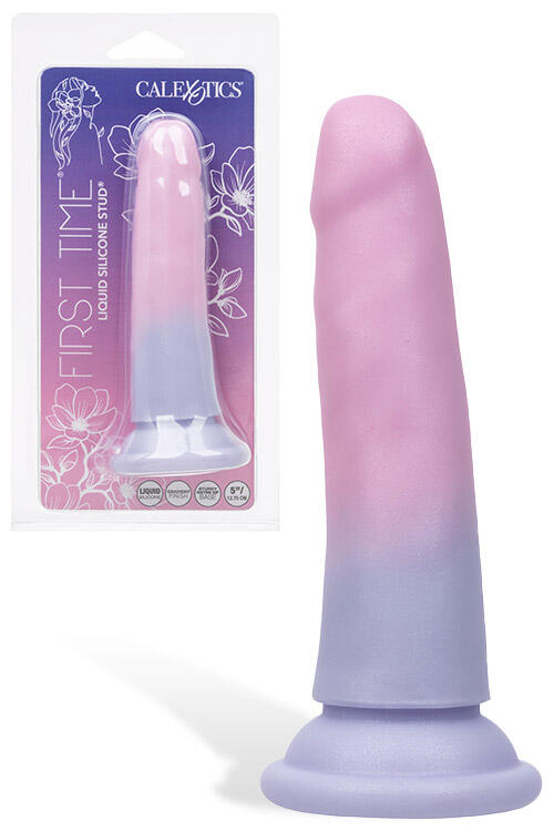 Calexotics First Time Stud 6.1" Liquid Silicone Dildo