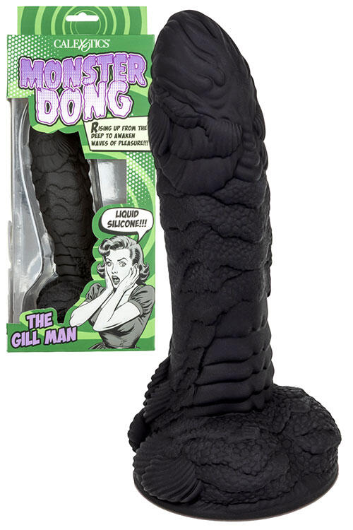 Calexotics Monster Dong The Gill Man 7.25" Dildo