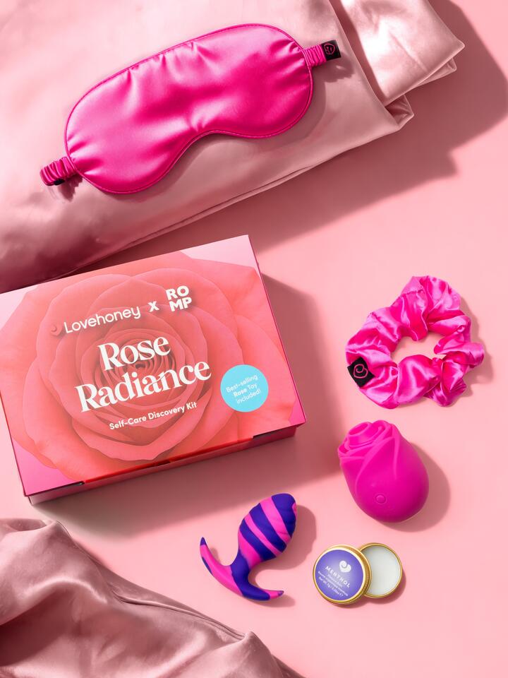 Lovehoney x ROMP Rose Radiance Kit - Pink