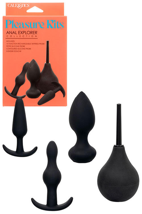 Calexotics Pleasure Kits Anal Explorer Collection 4 Piece Kit
