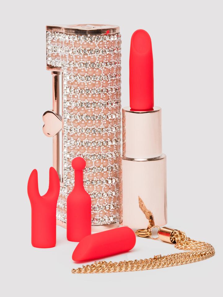 Loveline Angel Lipstick Vibrator (5 Piece) - Red