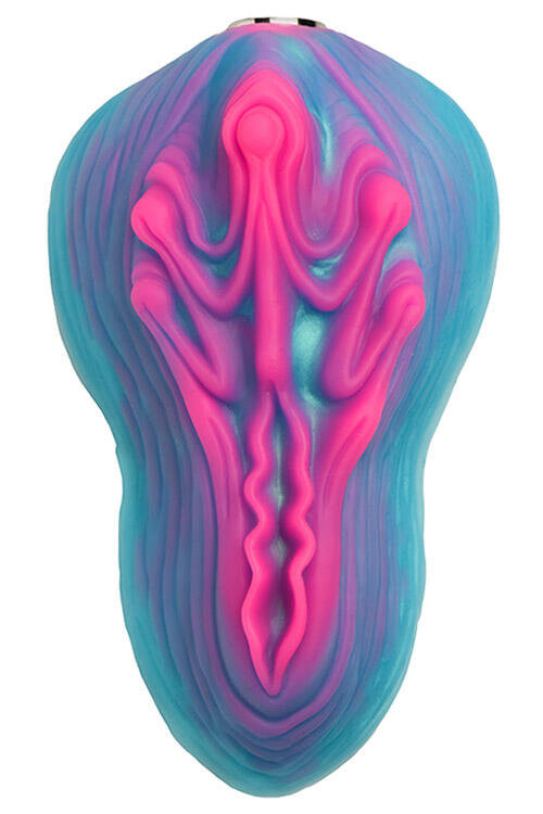 Creature Cocks Vulvaron 4.8" Vibrating Silicone Grinder with Remote