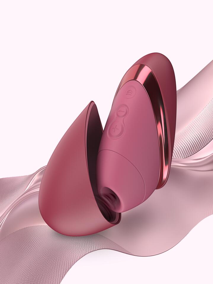 Womanizer Next Liberty Bordeaux Clitoral Suction Stimulator - Red