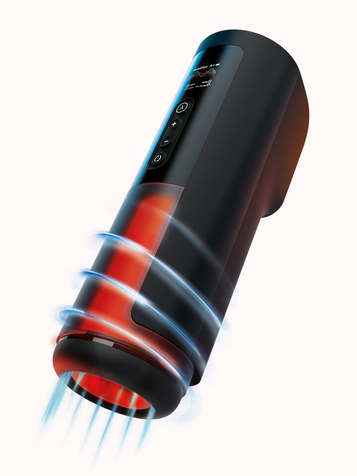 Arcwave Thruster Automatic Stroking & Rotating Masturbator - Black