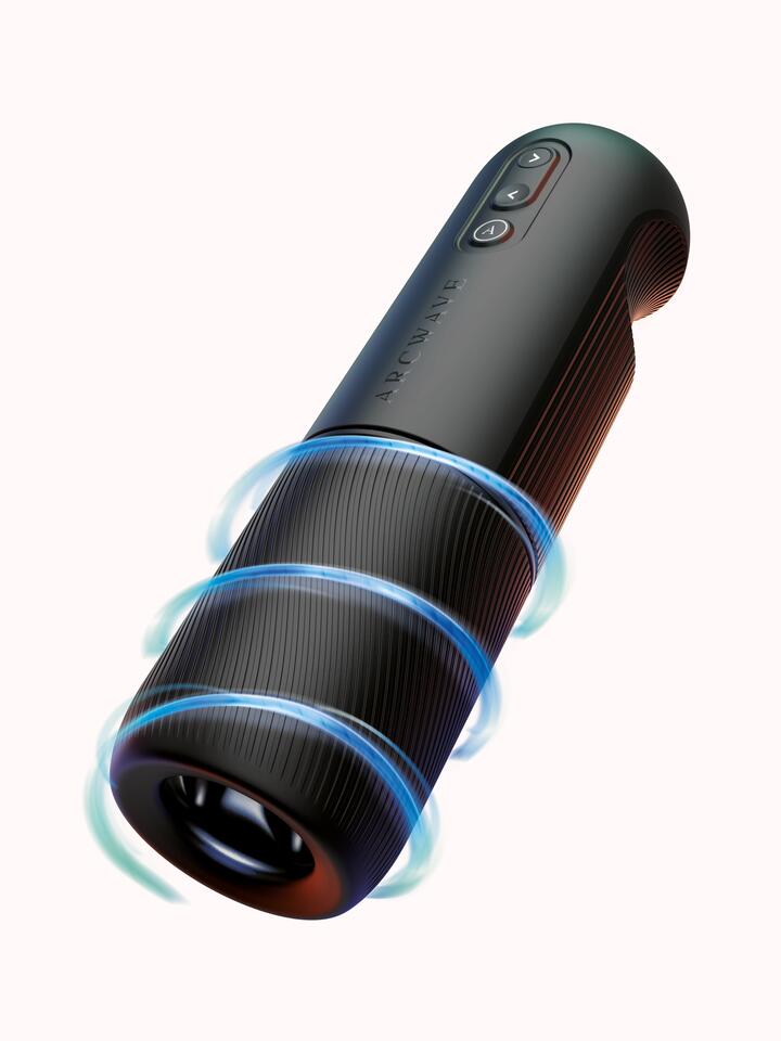 Arcwave Orbit Automatic Rotating Male Masturbator - Black