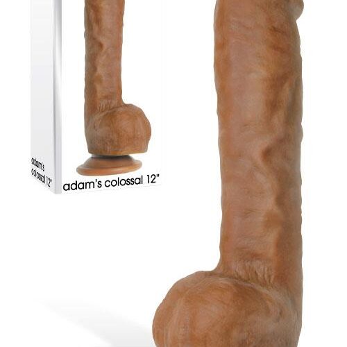 Adam and Eve 12" Suction Cup Colossal Dildo