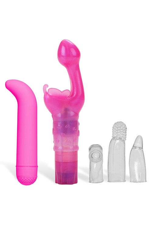 Calexotics Hers G Spot Kit Vibrating Kit 5 Piece