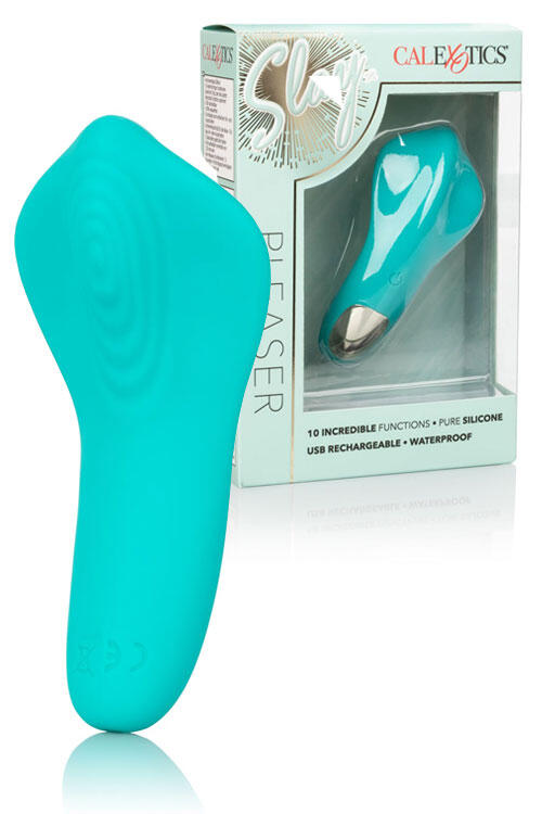 Calexotics 4.5" Winged Silicone Vibrating Lay On Massager
