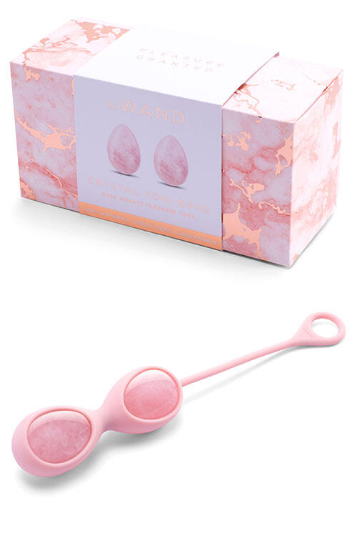 Le Wand Crystal Yoni Eggs With Silicone Retrieval Cord
