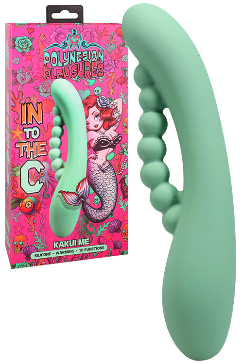 Doc Johnson Into The C Kakui Me 8.25" Warming Rabbit Vibrator