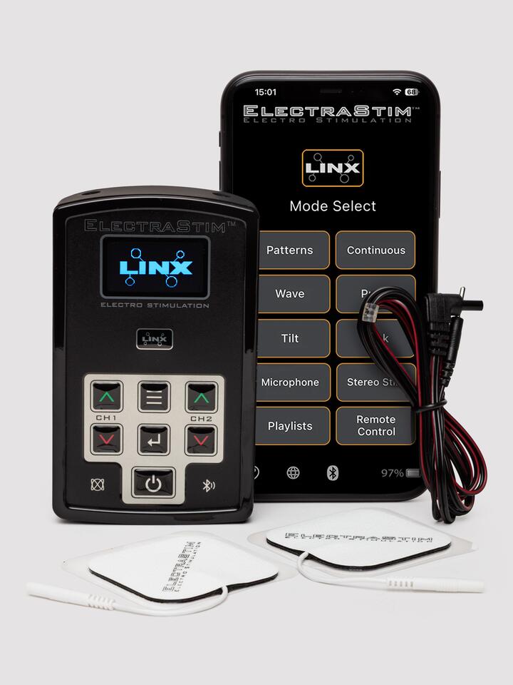 ElectraStim Linx App Control Electrosex Stimulator Kit - Black