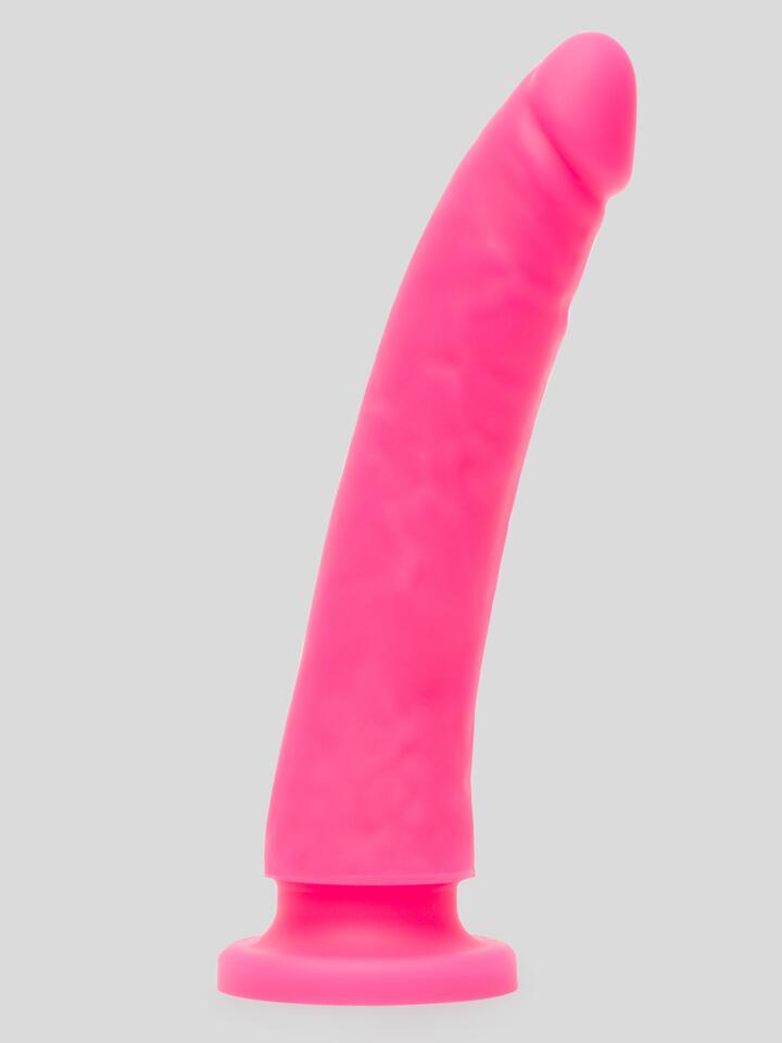 Lovehoney Realistic Slimline Silicone Suction Cup Dildo 6 Inch - Pink