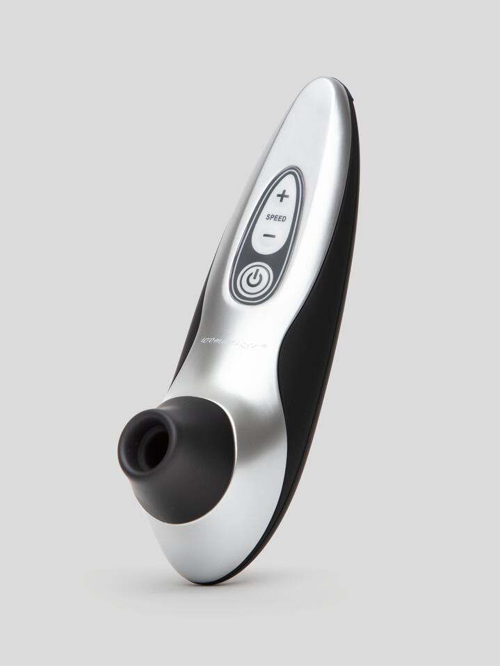 Womanizer Pro40 USB Rechargeable Clitoral Stimulator - Silver