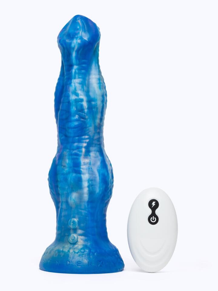 Gender X Wildest Dreams Remote Controlled Fantasy Dildo 7 Inch - Blue