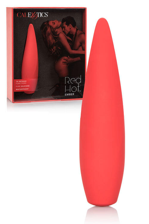 Calexotics Red Hot 5" Pinpoint Tip Clitoral Stimulator