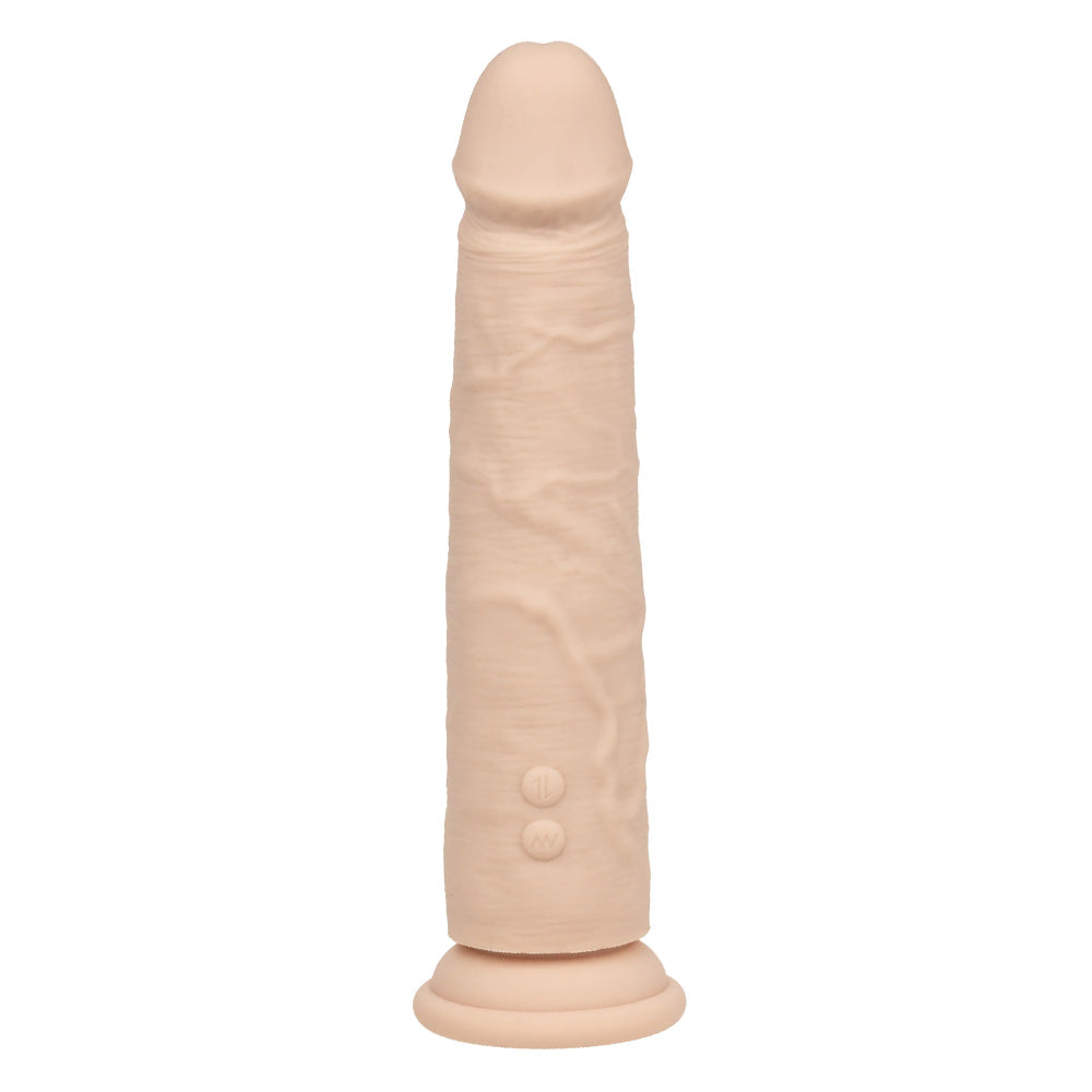 CalExotics Silicone Studs® Rechargeable Vibrating & Thrusting Suction Cup Dildo