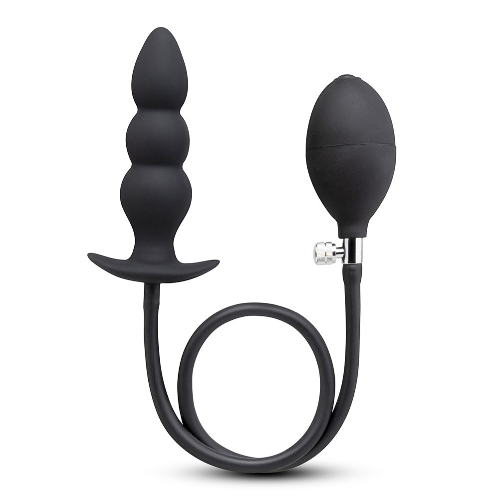 b-Vibe Inflatable Anal Plug With Hand Pump