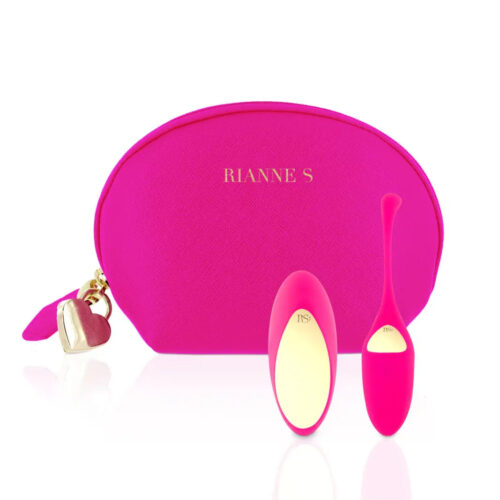 Rianne-S Pulsy Playball Rose Remote Control Kegel Ball