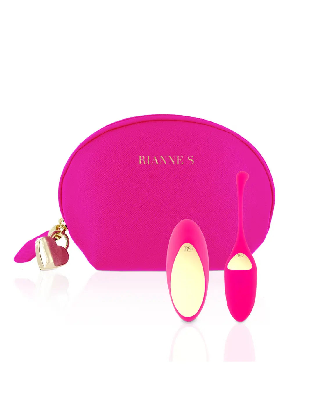 Rianne-S Pulsy Playball Rose Remote Control Kegel Ball